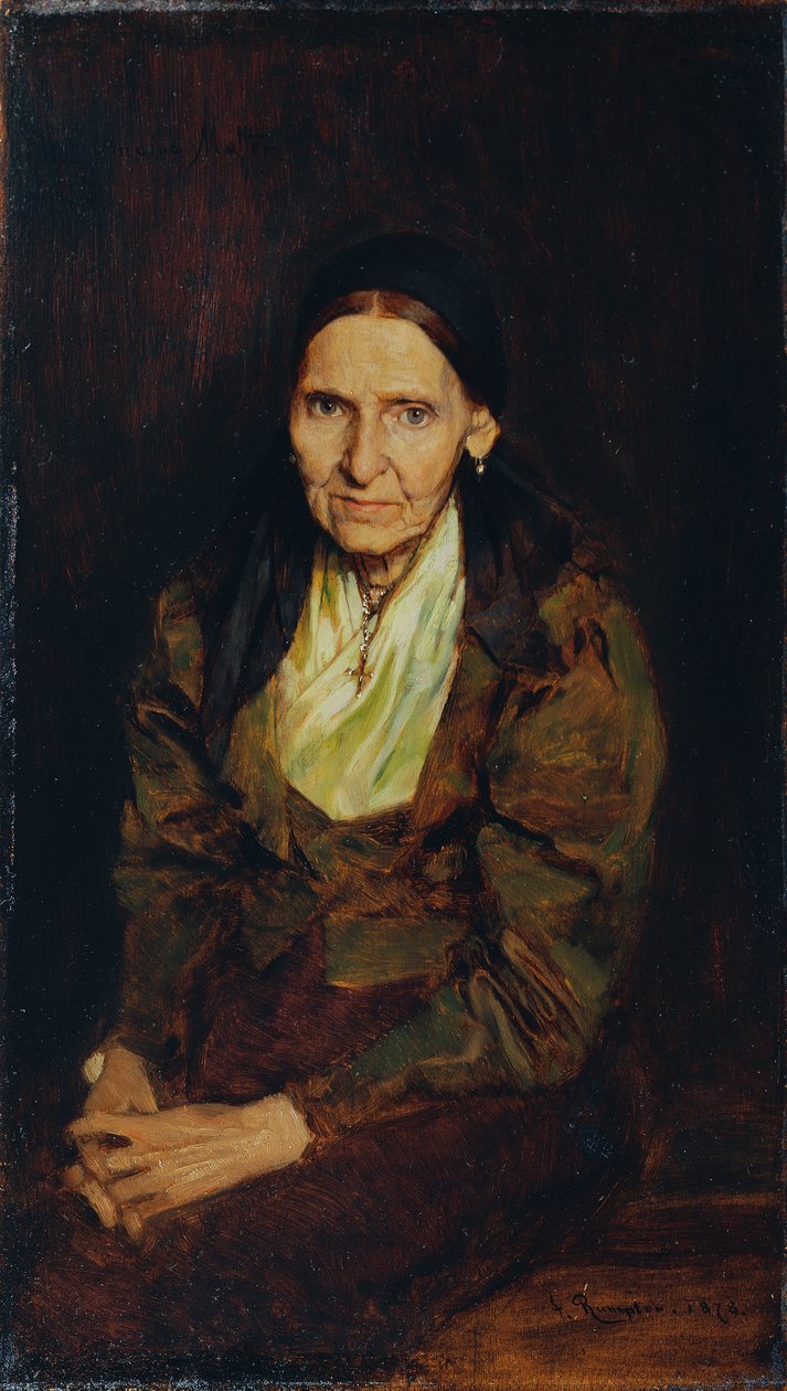 Matka artysty autorstwa Franz Rumpler