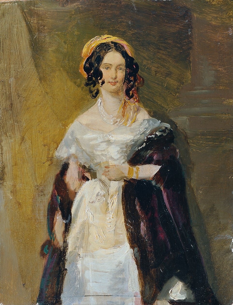 Eleonore Schrotzberg, z domu Stohl, pierwsza żona artysty autorstwa Franz Schrotzberg