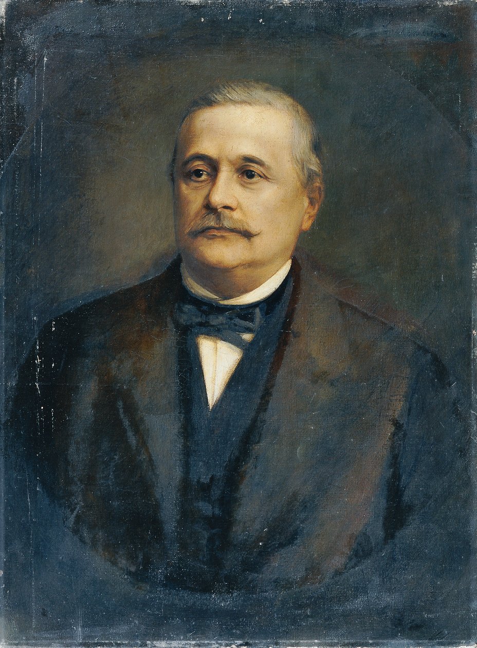 Radny cesarski i członek Reichstagu Isaak Rubinstein autorstwa Franz Seraph von Lenbach