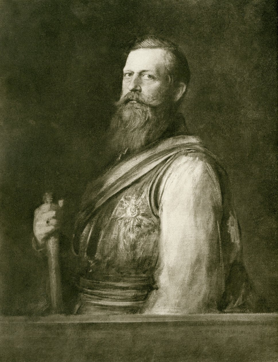 Fryderyk III autorstwa Franz Seraph von Lenbach