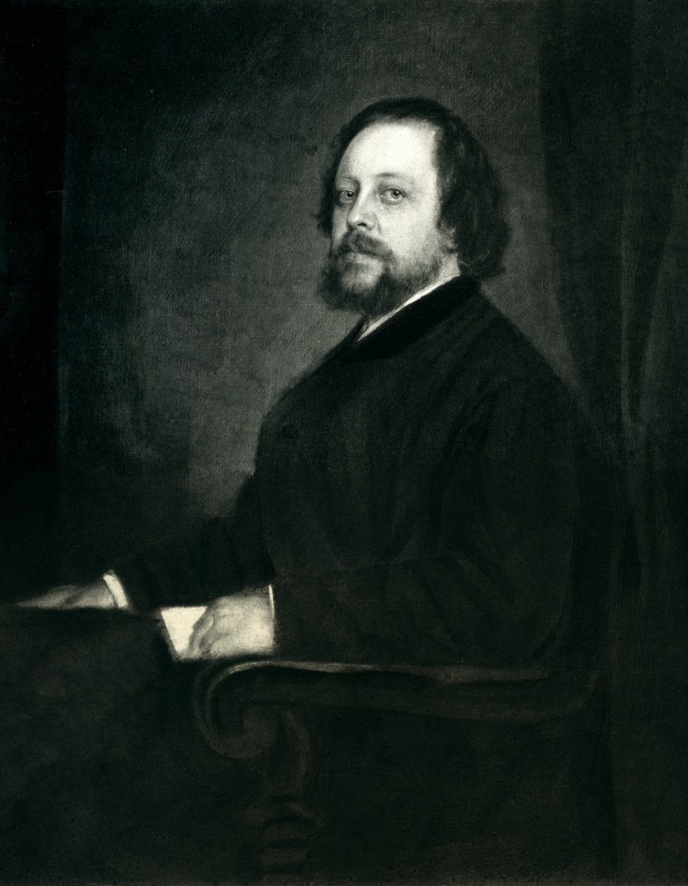 Paul Heyse autorstwa Franz Seraph von Lenbach