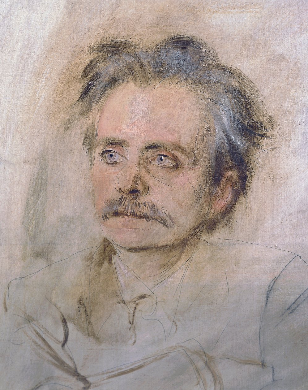 Portret Edvarda Griega (Bergen autorstwa Franz Seraph von Lenbach