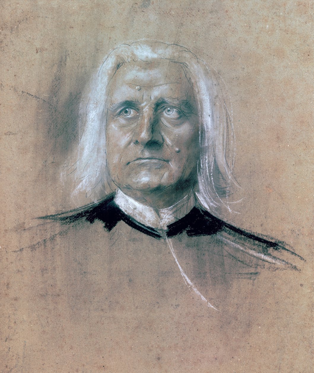 Portret Franciszka Liszta (Najazd autorstwa Franz Seraph von Lenbach