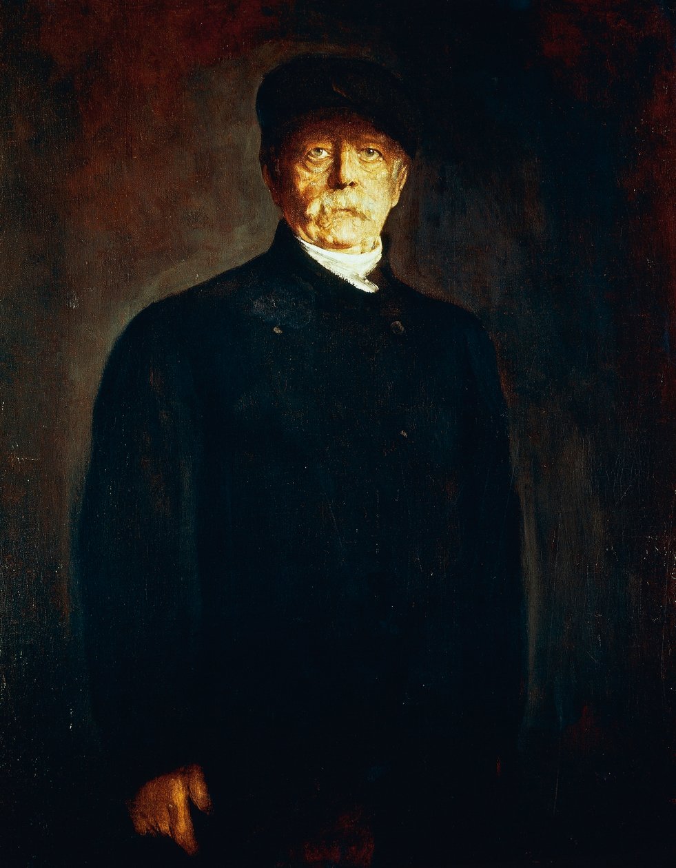 Portret Otto von Bismarcka-Schoenhausen (Schoenhausen) autorstwa Franz Seraph von Lenbach