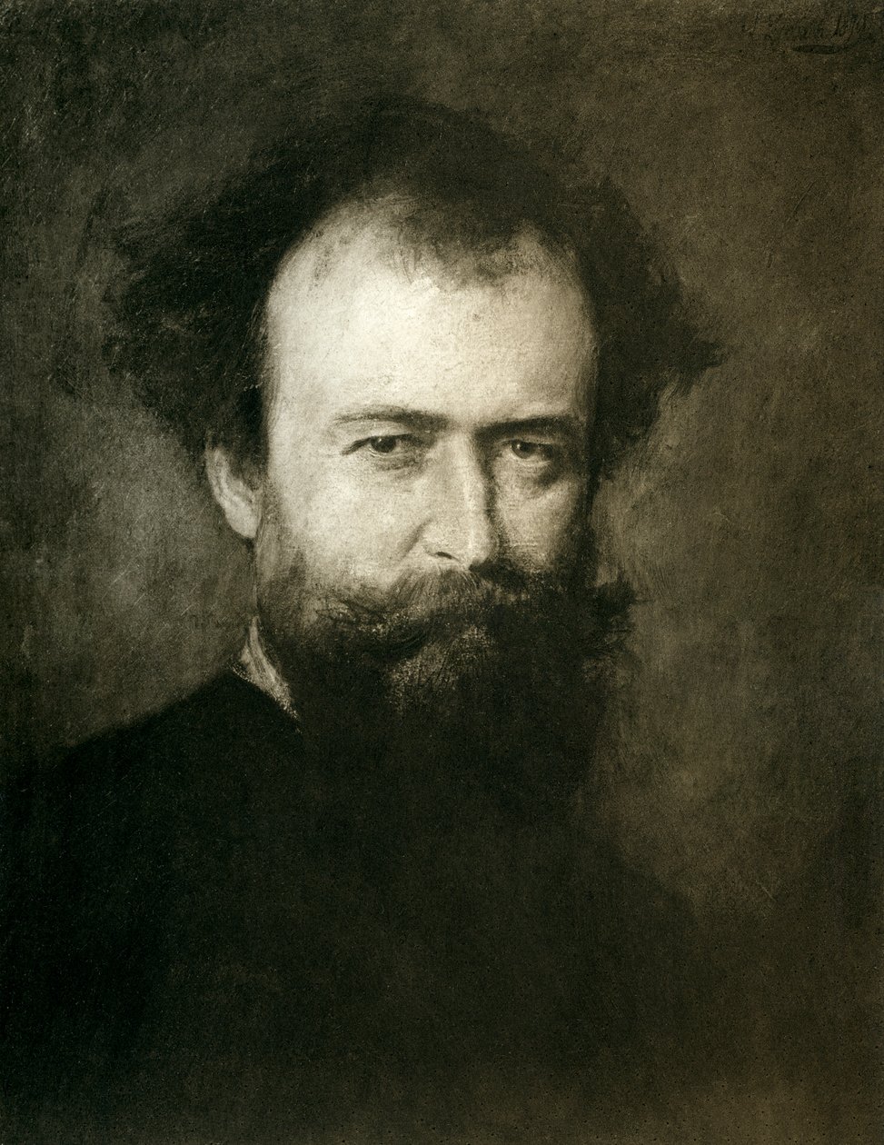 Wilhelm Busch autorstwa Franz Seraph von Lenbach
