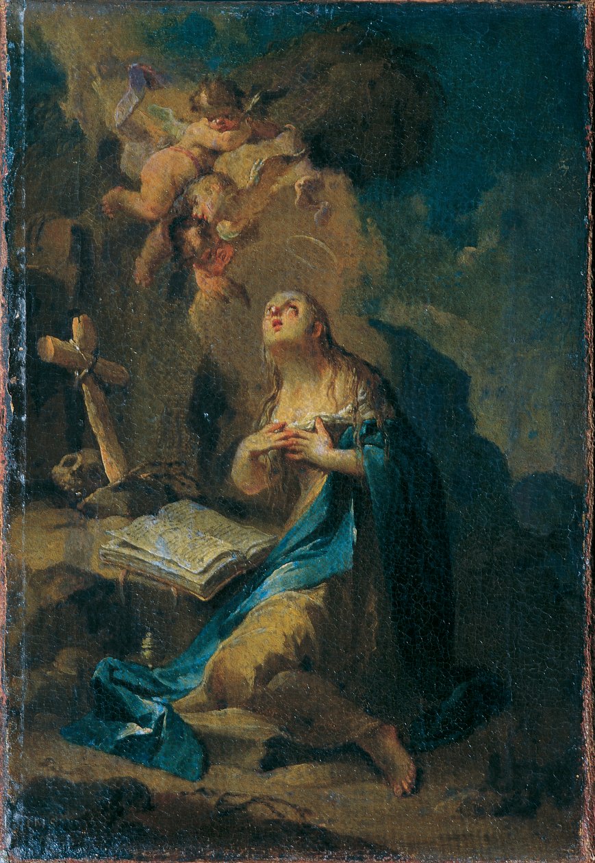 Skruszona Maria Magdalena autorstwa Franz Sigrist d. Ä.