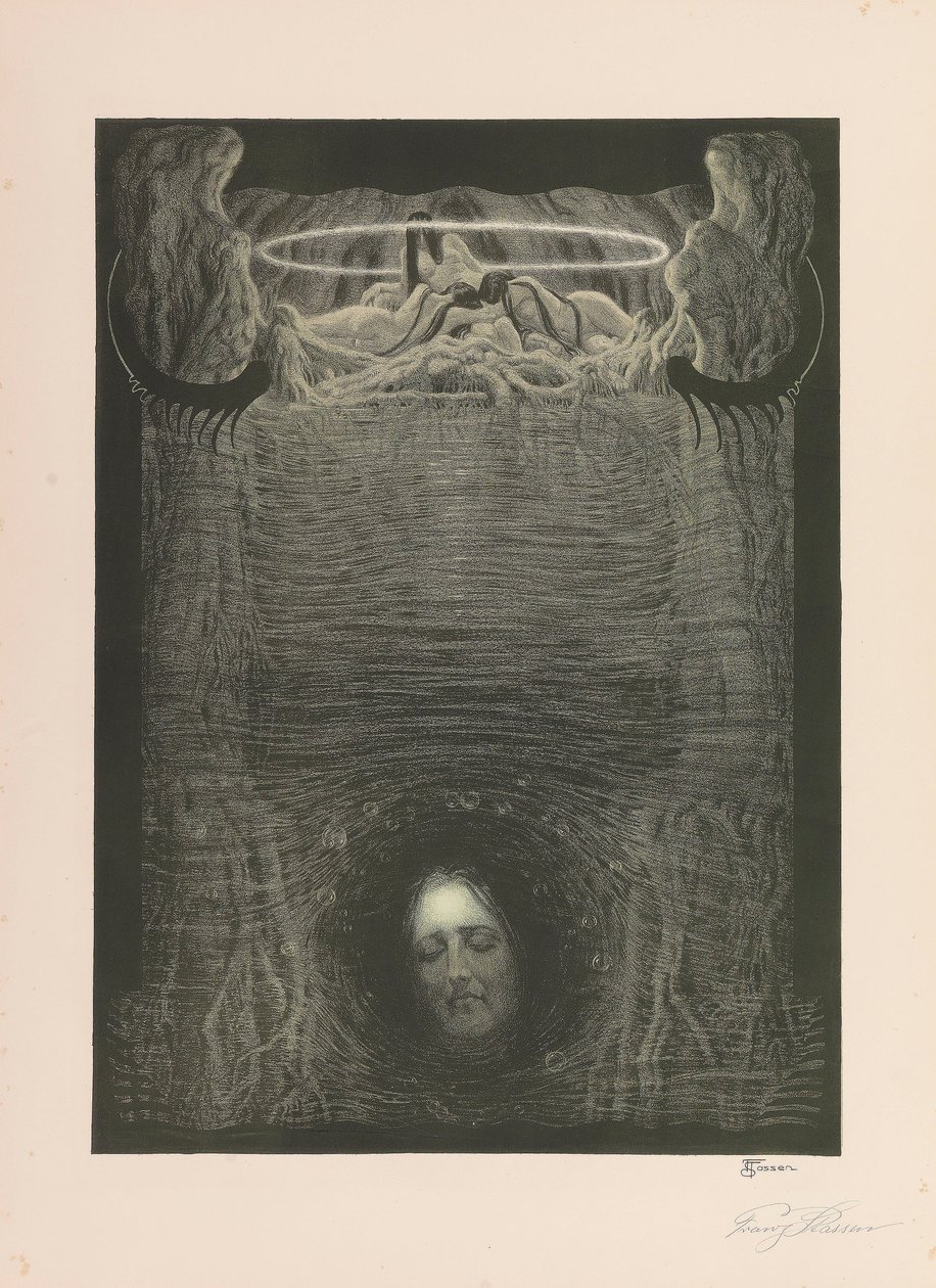 Pierścień Nibelunga, 1914. autorstwa Franz Stassen