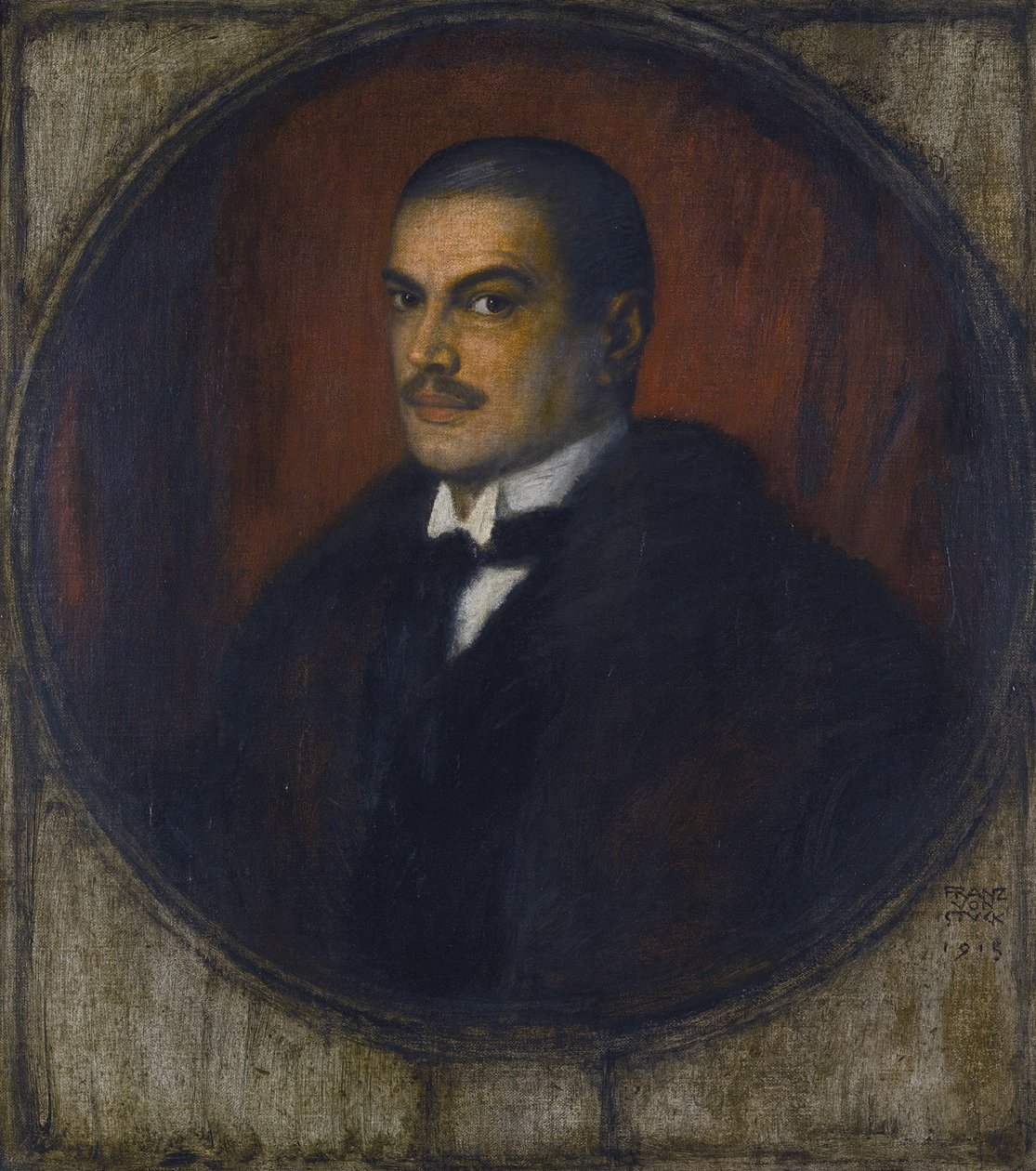 Autoportret, 1915 autorstwa Franz Stuck Ritter von