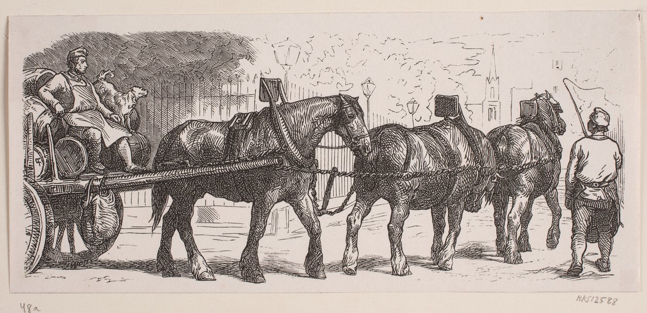 Londyńscy browary autorstwa Franz Wilhelm Obermann