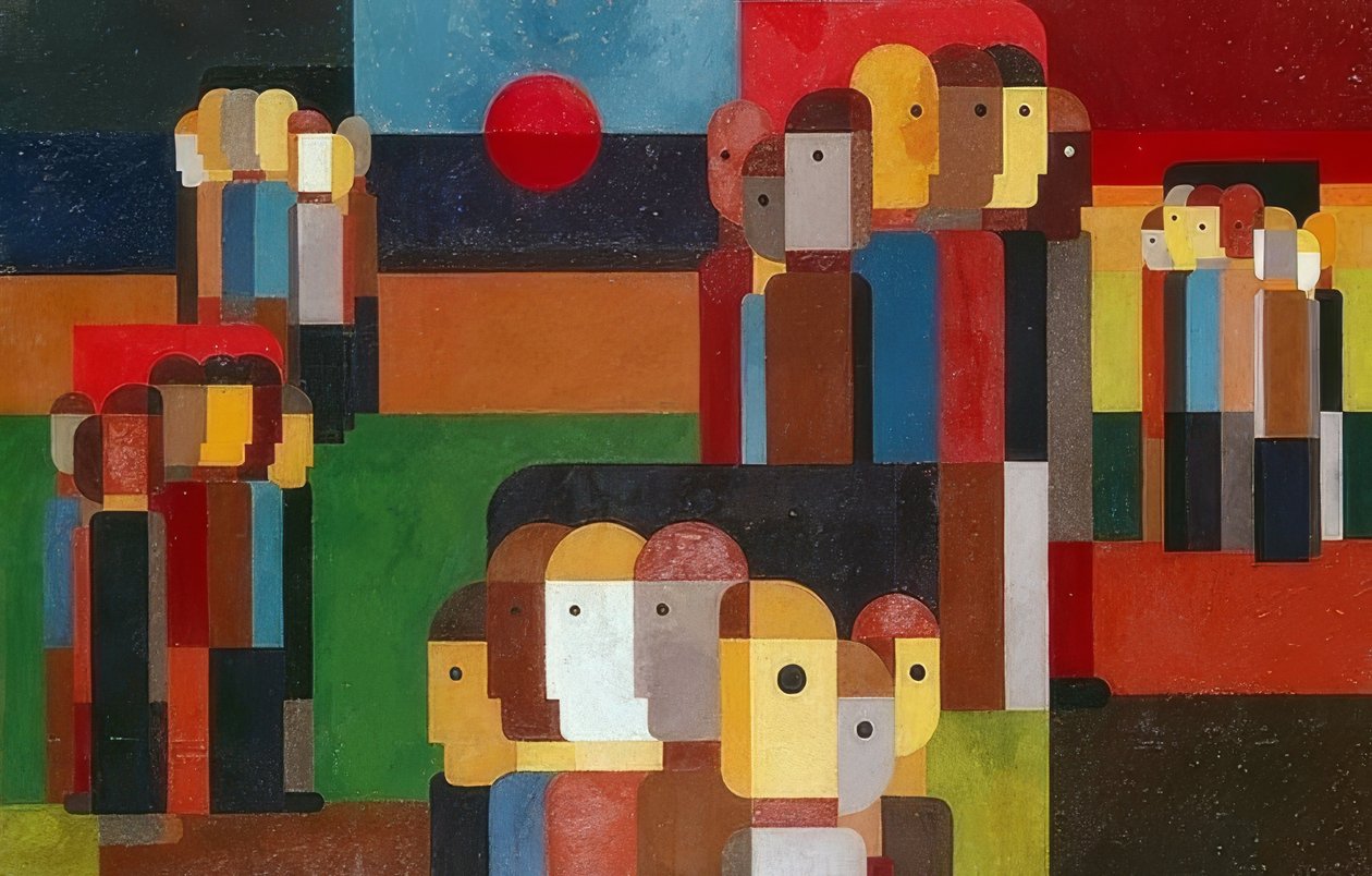 Niemiecka wojna chłopska. 1932 autorstwa Franz Wilhelm Seiwert