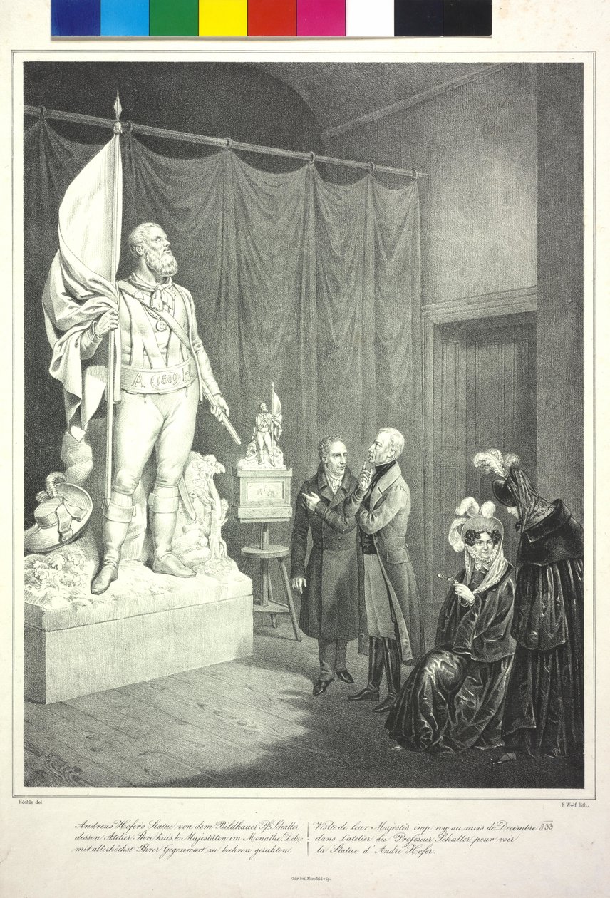 Święty Cesarz Rzymski Franciszek II autorstwa Franz Wolf