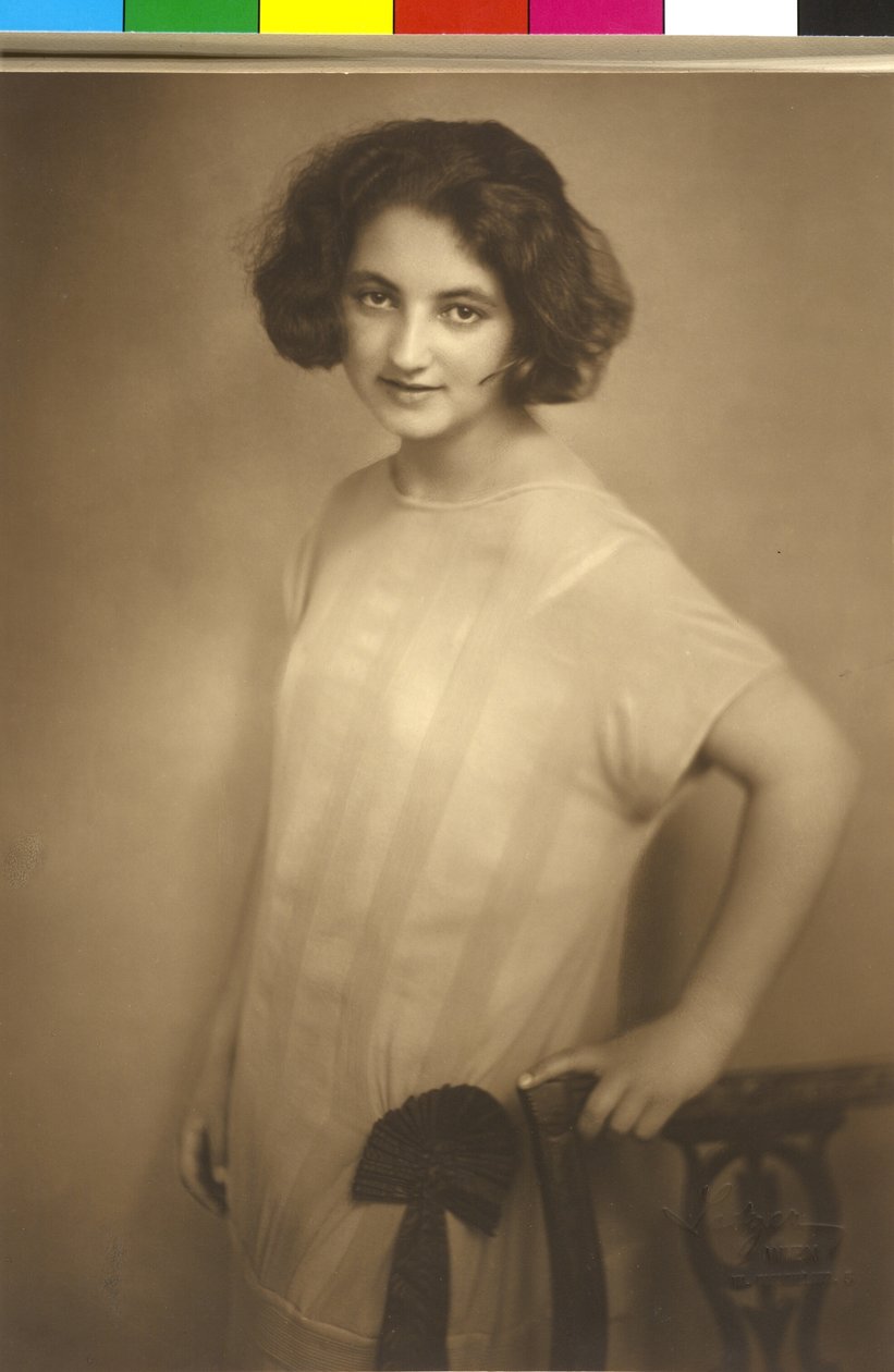 Zdjęcie Lili Schnitzler (1909-1928) autorstwa Franz Xaver Setzer
