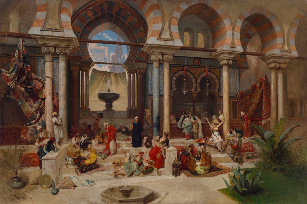 Haremsleben autorstwa Franz Xaver Simm