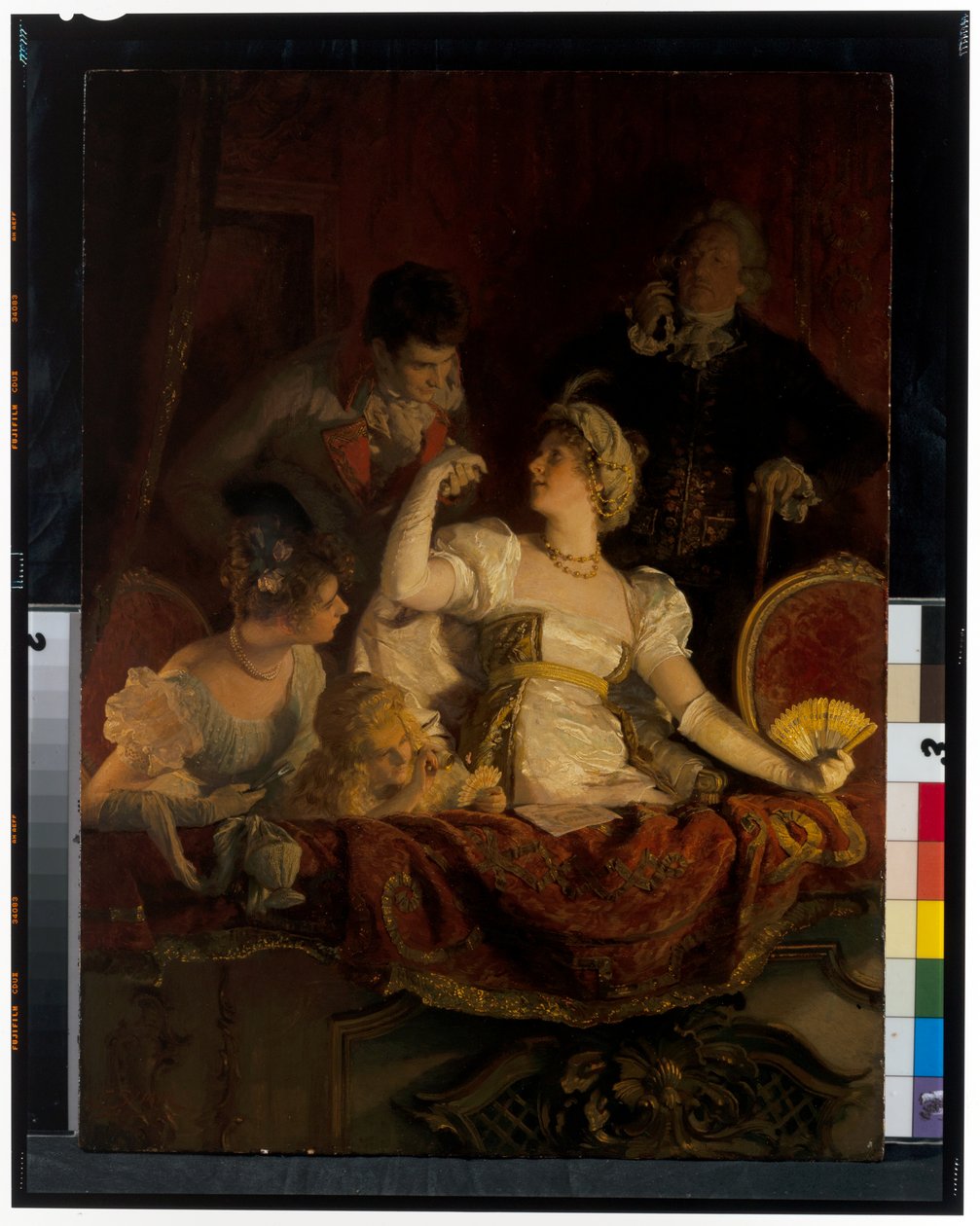 Scena Teatralna autorstwa Franz Xaver Simm