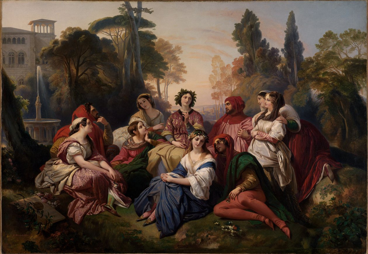 Dekameron autorstwa Franz Xaver Winterhalter