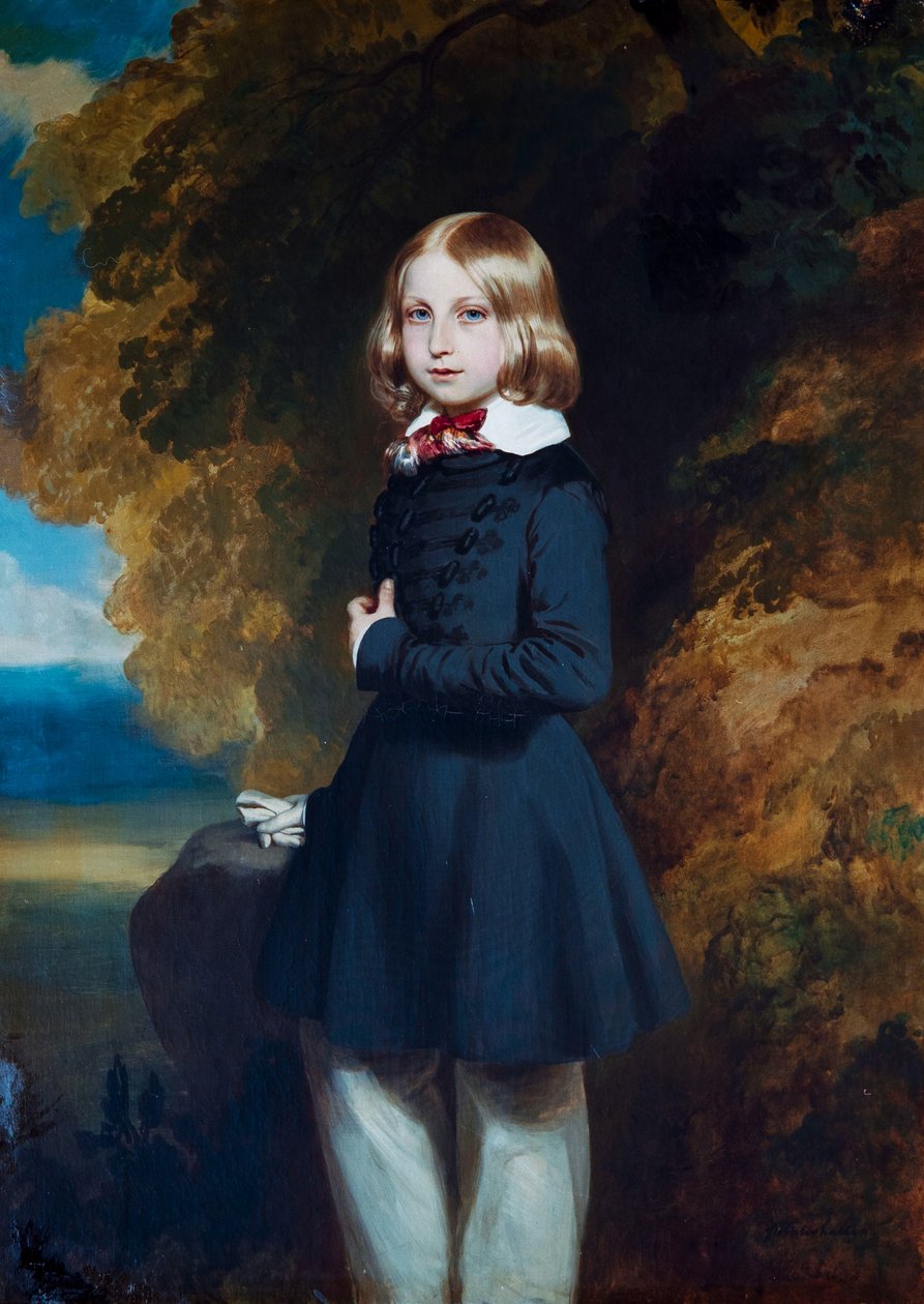 Niderlandzki: Portret księcia Filipa, hrabiego Flandrii Portret księcia Filipa, hrabiego Flandrii autorstwa Franz Xaver Winterhalter