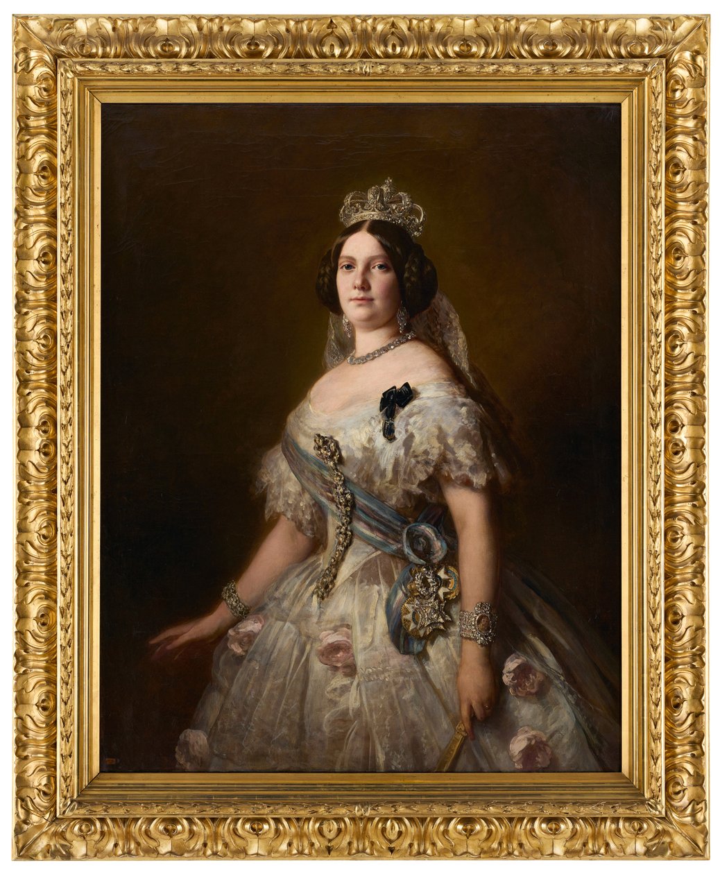 Izabela, królowa Hiszpanii autorstwa Franz Xaver Winterhalter