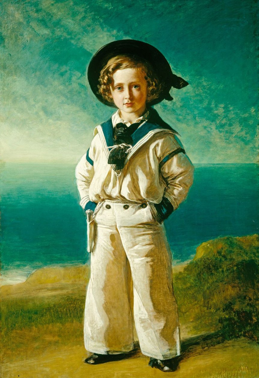 Król Edward VII 1841-1910, kiedy Albert Edward, książę Walii, 1846 autorstwa Franz Xaver Winterhalter
