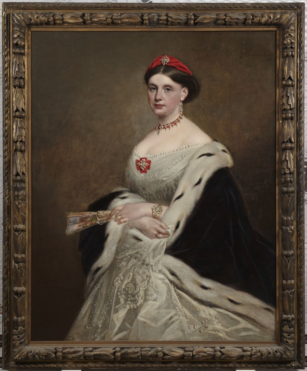 Louisa Hargreaves autorstwa Franz Xaver Winterhalter
