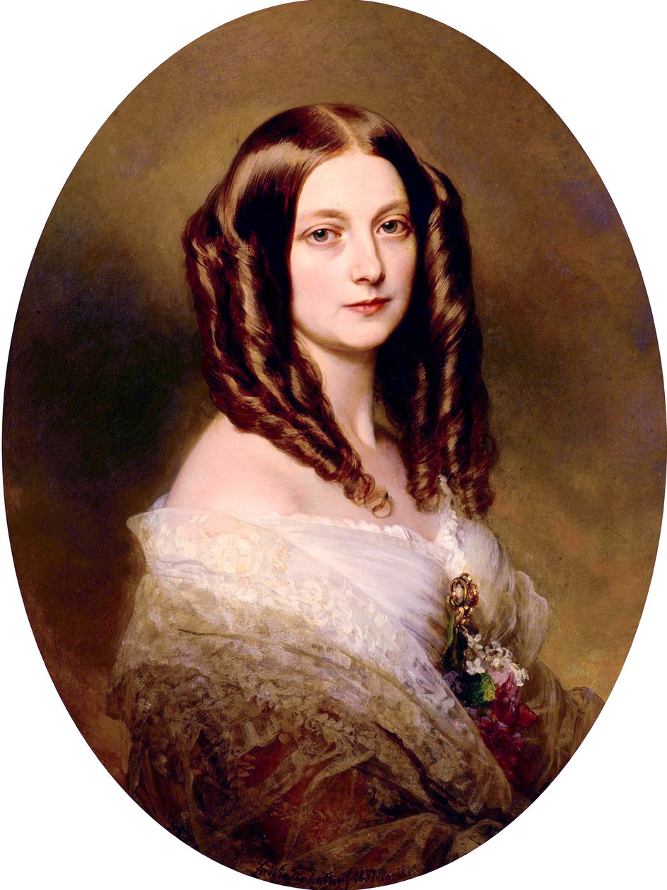 Markiza Las Marismas autorstwa Franz Xaver Winterhalter