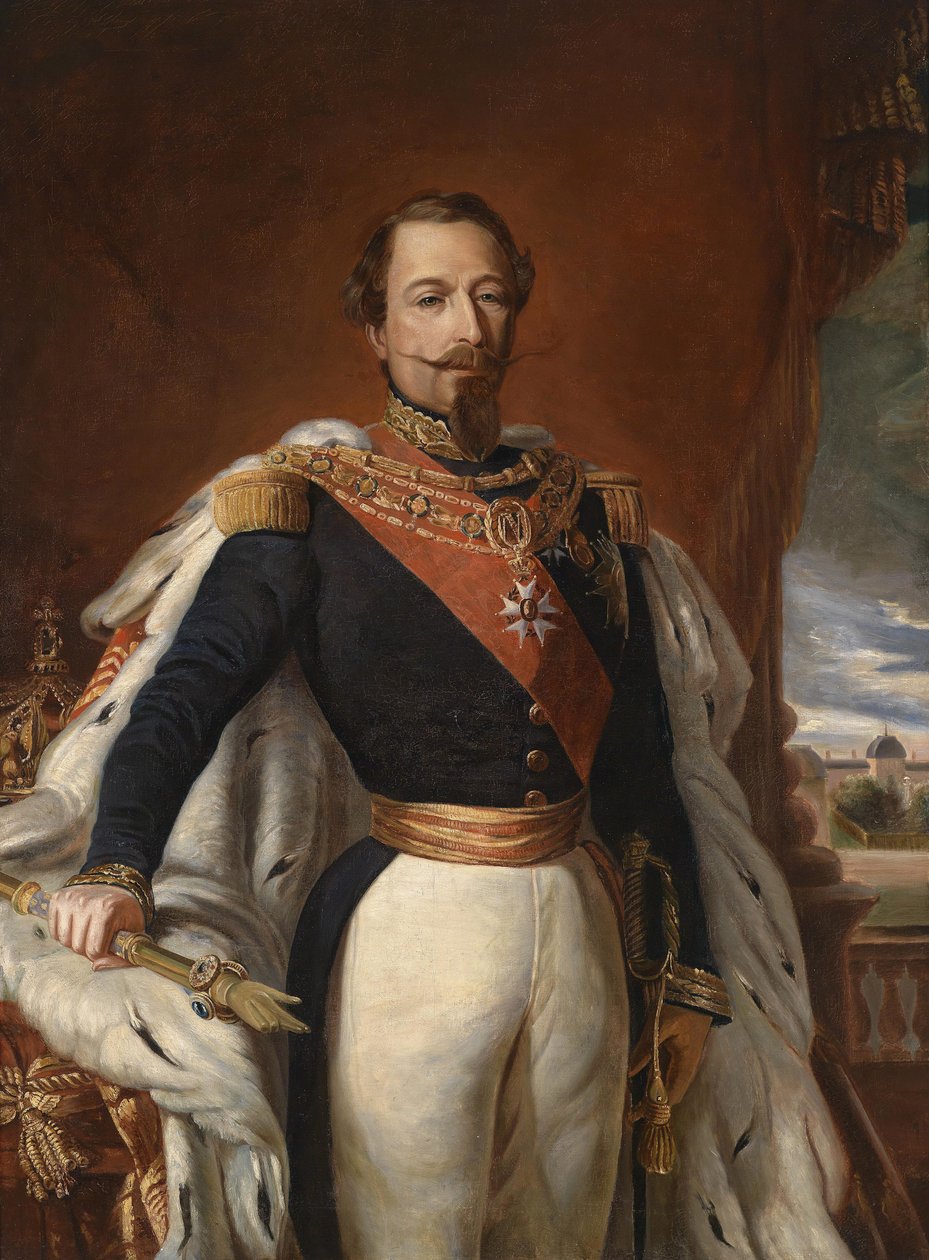 Portret cesarza Francji Napoleona III 1808-1873. autorstwa Franz Xaver Winterhalter