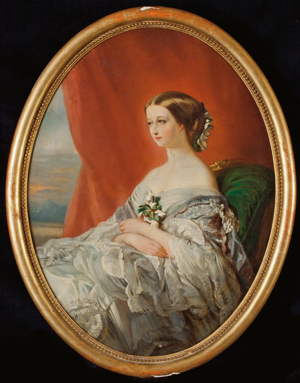 Portret cesarzowej Eugenii autorstwa Franz Xaver Winterhalter