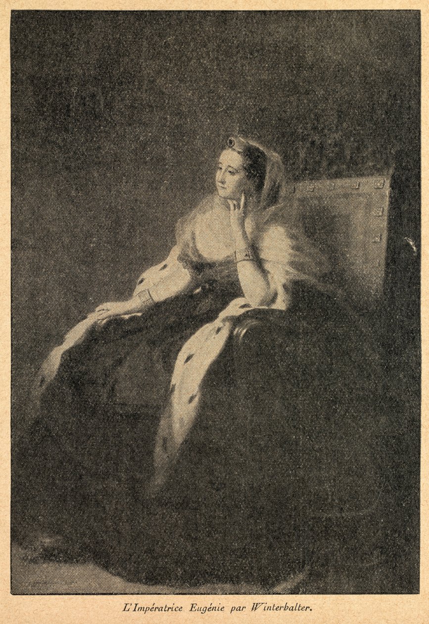 Portret cesarzowej Eugenii autorstwa Franz Xaver Winterhalter