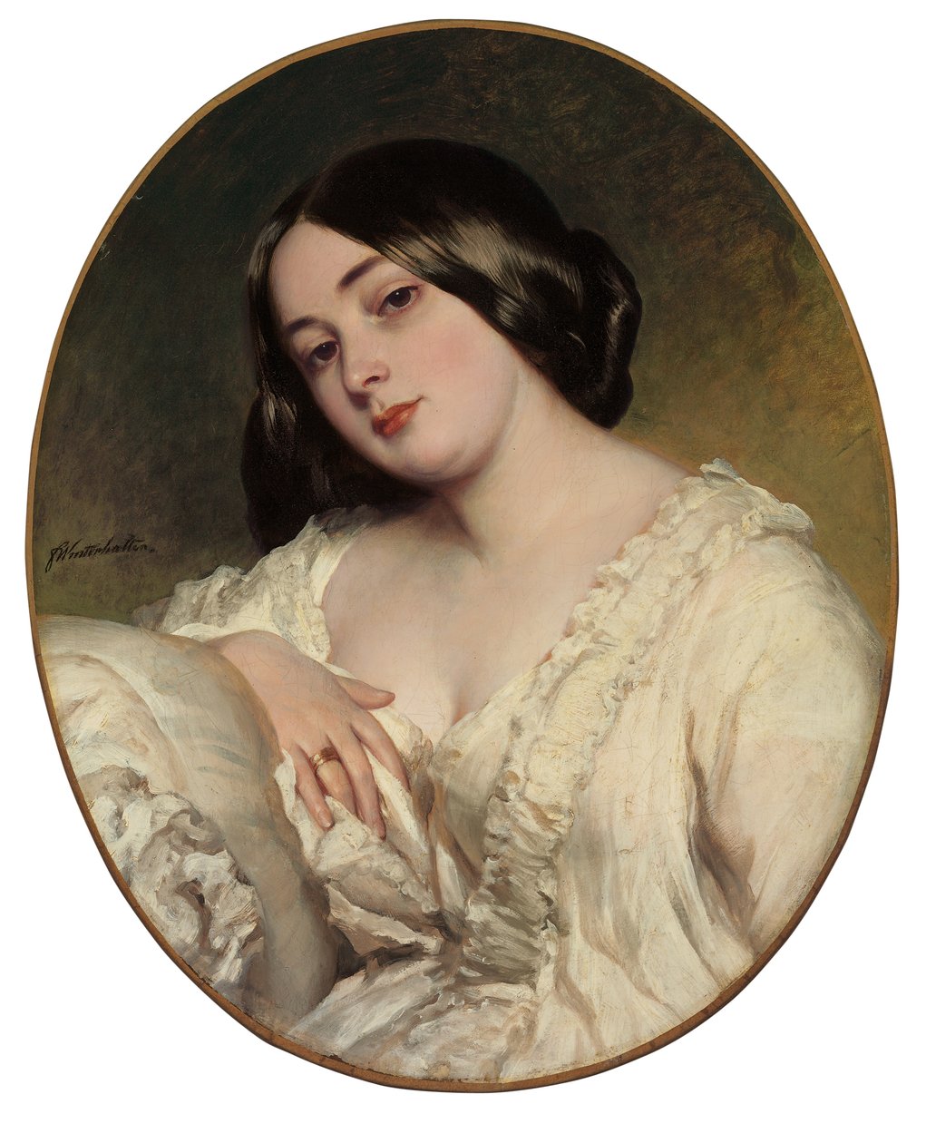 Portret damy autorstwa Franz Xaver Winterhalter