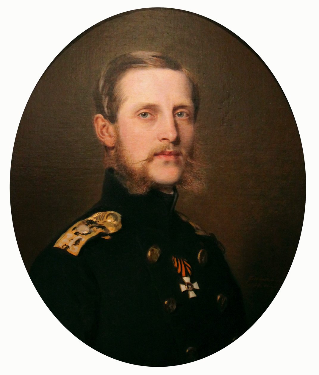 „Portret wielkiego księcia Konstantego Nikołajewicza”, 1859 autorstwa Franz Xaver Winterhalter
