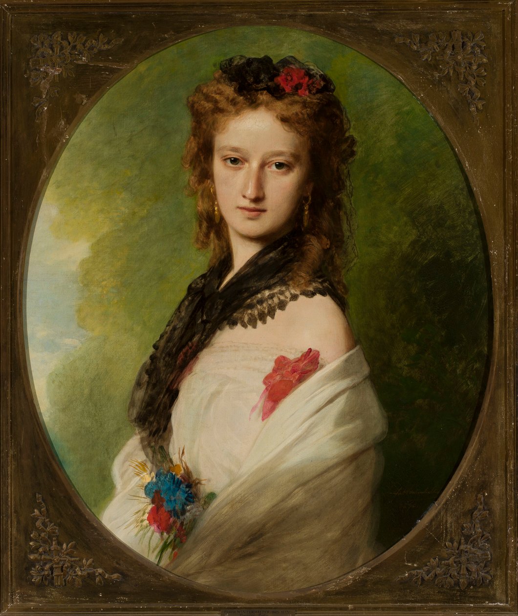 Portret Zofii z Potockich Zamoyskiej (1851-1927) autorstwa Franz Xaver Winterhalter