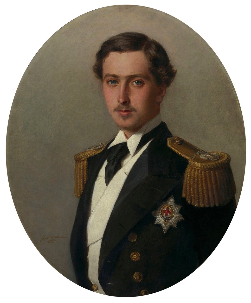 Książę Alfred (1844-1900), późniejszy książę Edynburga autorstwa Franz Xaver Winterhalter