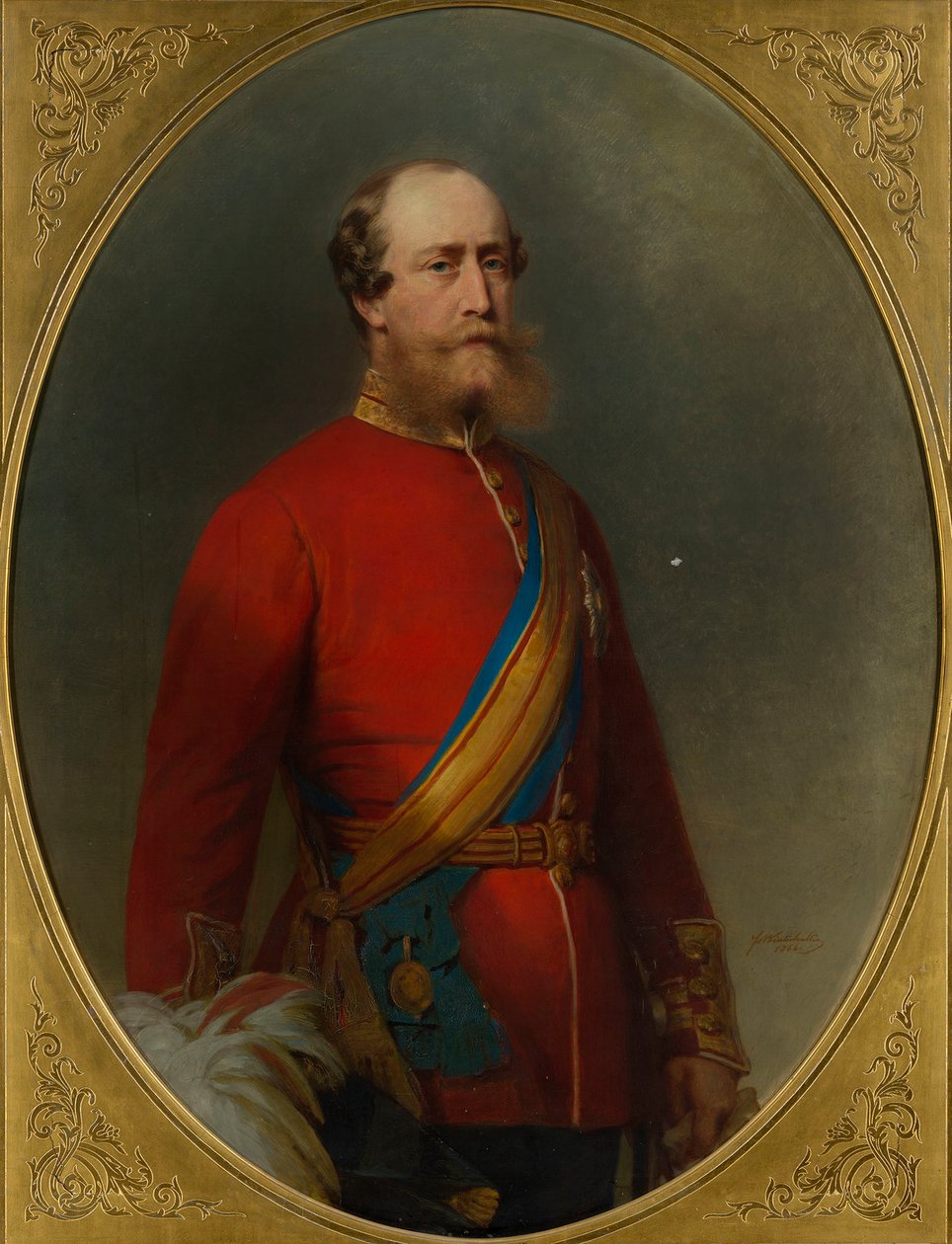 Książę Christian ze Szlezwiku-Holsztynu (1831-1917) autorstwa Franz Xaver Winterhalter