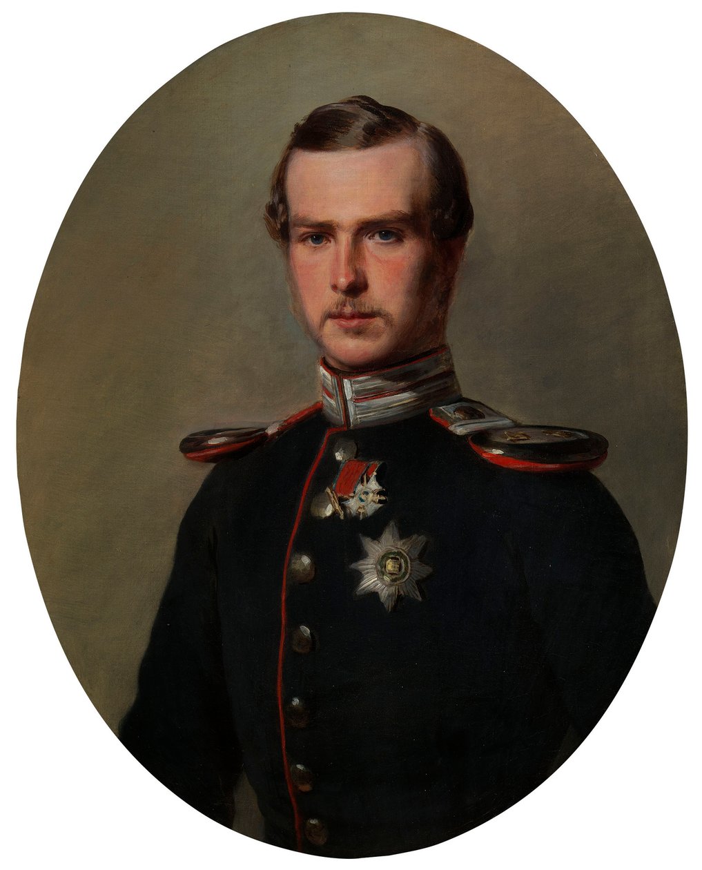 Książę Ludwik Heski, późniejszy wielki książę Ludwik IV Heski (1837-1892) autorstwa Franz Xaver Winterhalter