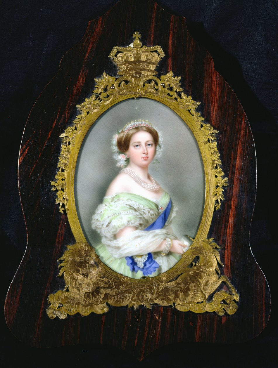 Królowa Wiktoria (1819-1901) autorstwa Franz Xaver Winterhalter