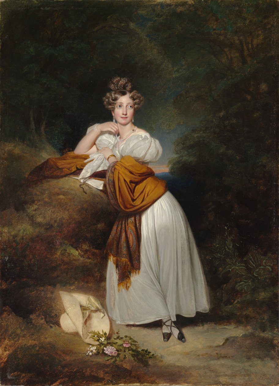 Sophie Guillemette, wielka księżna Baden (1801-1865) autorstwa Franz Xaver Winterhalter