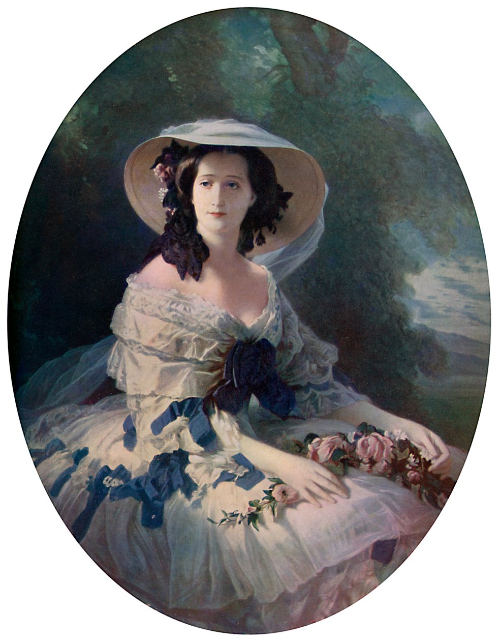 Cesarzowa Eugenia, XIX w., ok. 1920 autorstwa Franz Xaver Winterhalter