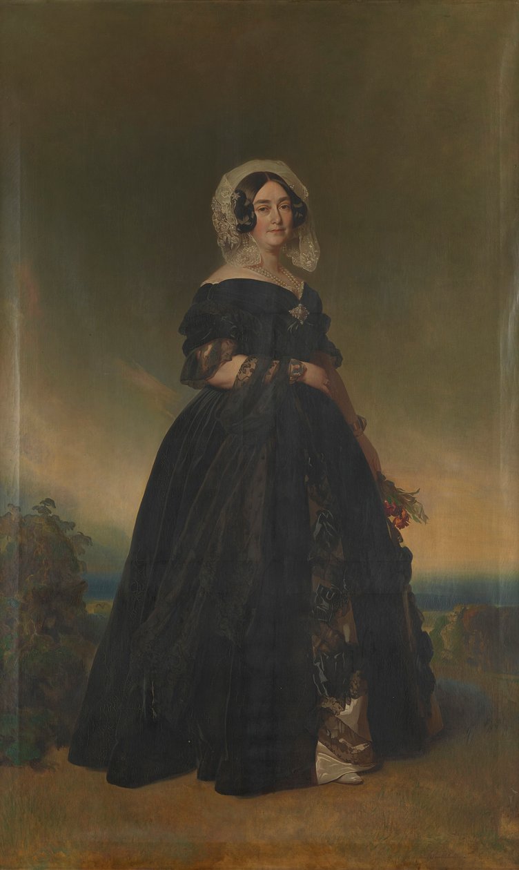 Wiktoria, księżna Kentu (1786-1861) autorstwa Franz Xaver Winterhalter