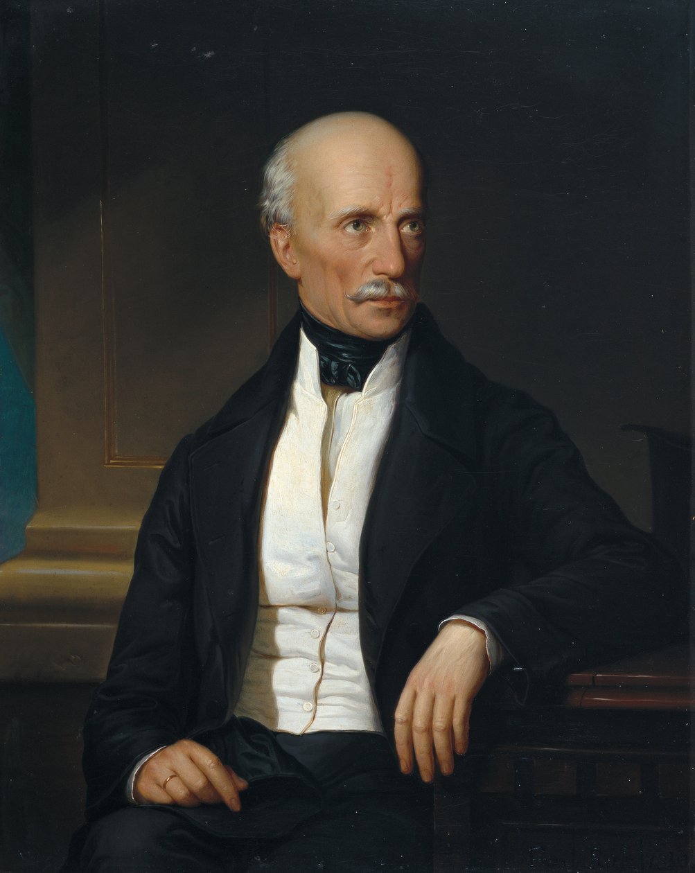 Portret arcyksięcia Jana Austrii (1782-1859), autorstwa Russa, Franza Starszego (1817-1892). olej na płótnie autorstwa Franz the Elder Russ