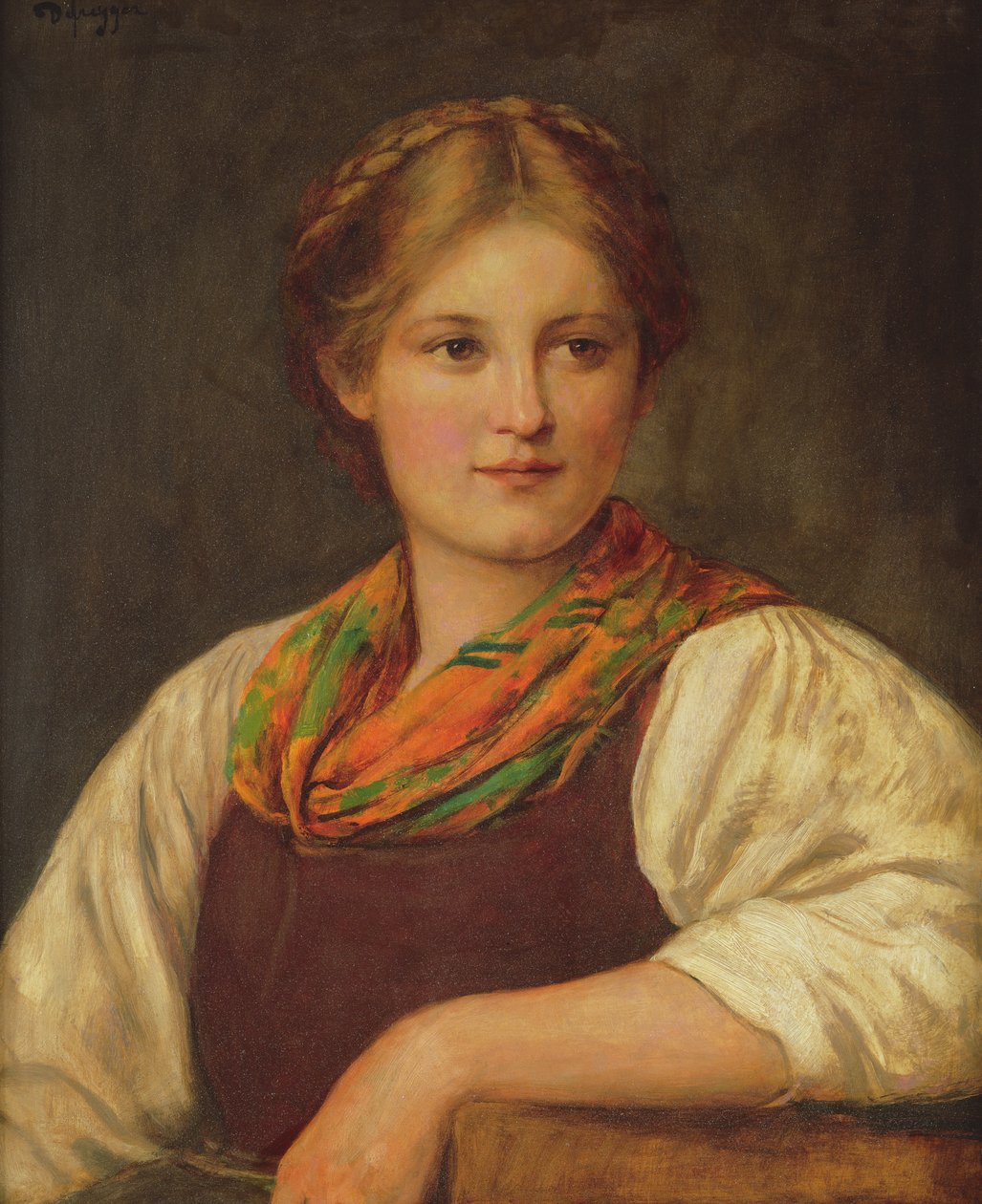 Nieznany obraz autorstwa Franz von Defregger