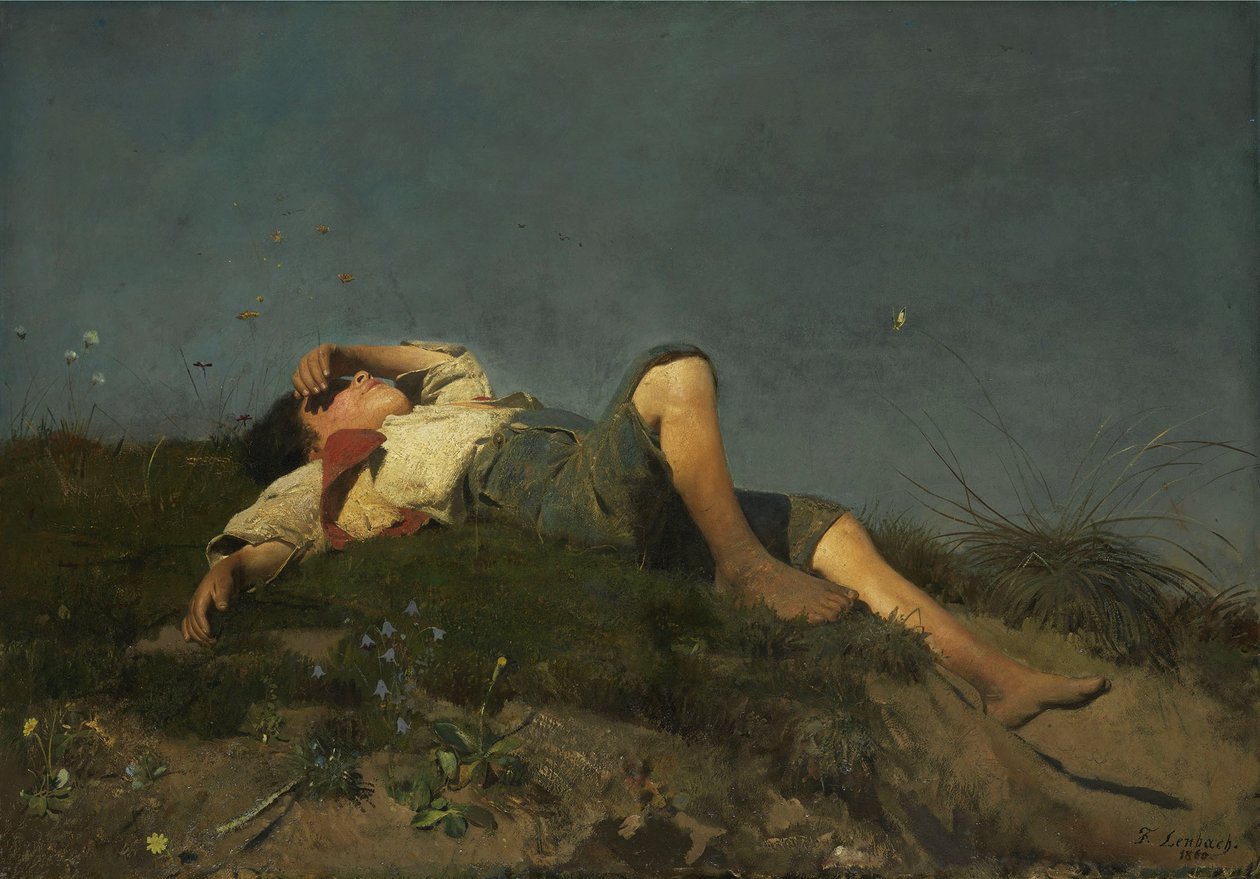 Pasterz autorstwa Franz von Lenbach