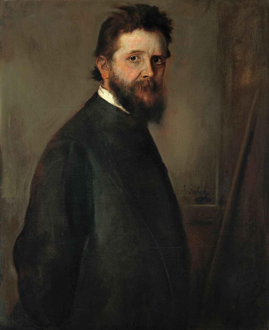 Adolf Oberländer autorstwa Franz von Lenbach