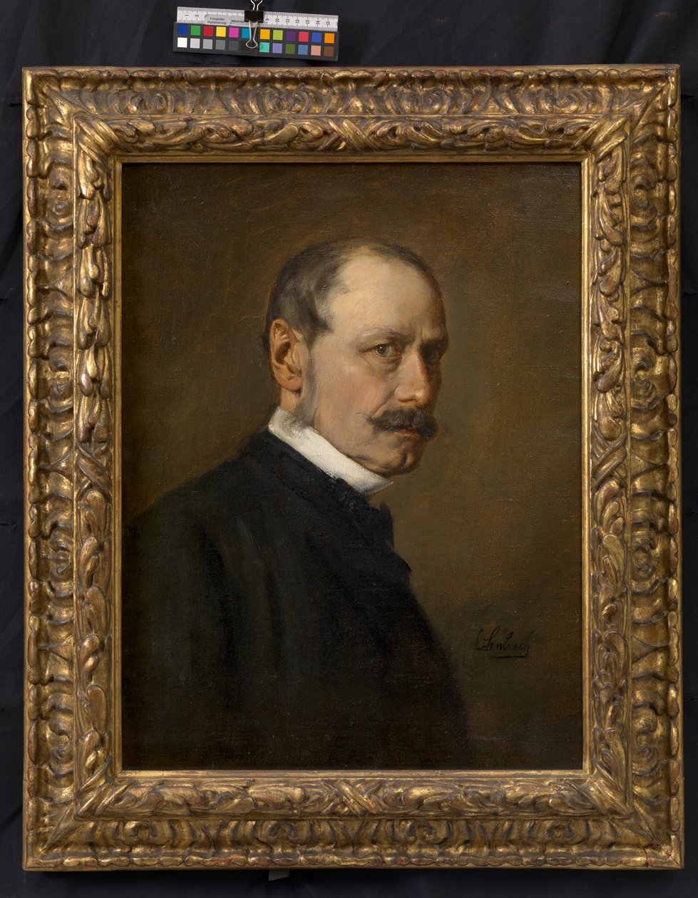 August Pettenkofen, malarz autorstwa Franz von Lenbach
