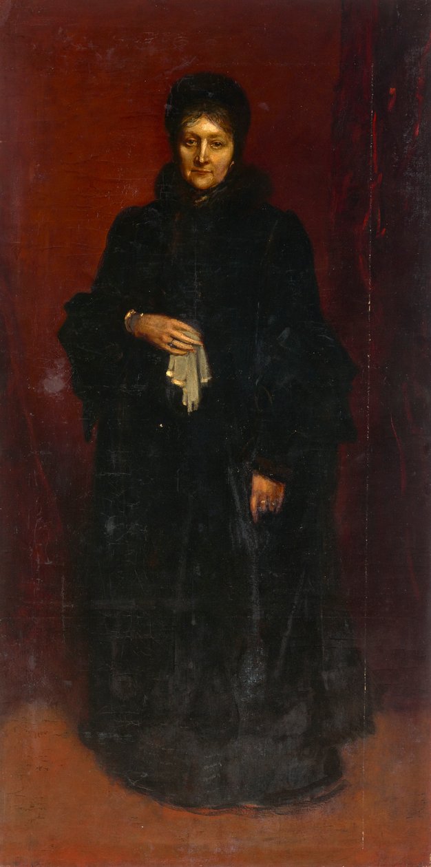 Królowa Augusta autorstwa Franz von Lenbach