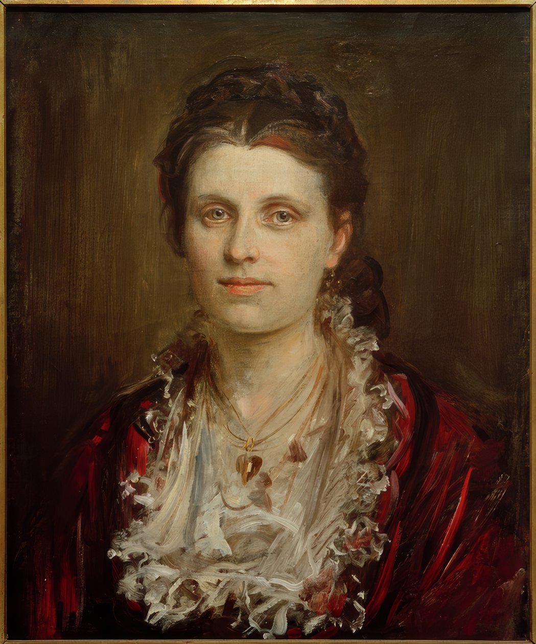 Portret damy autorstwa Franz von Lenbach