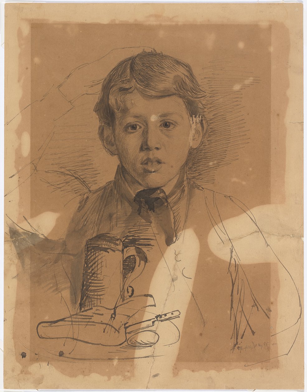 Georg Lenbach autorstwa Franz von Lenbach