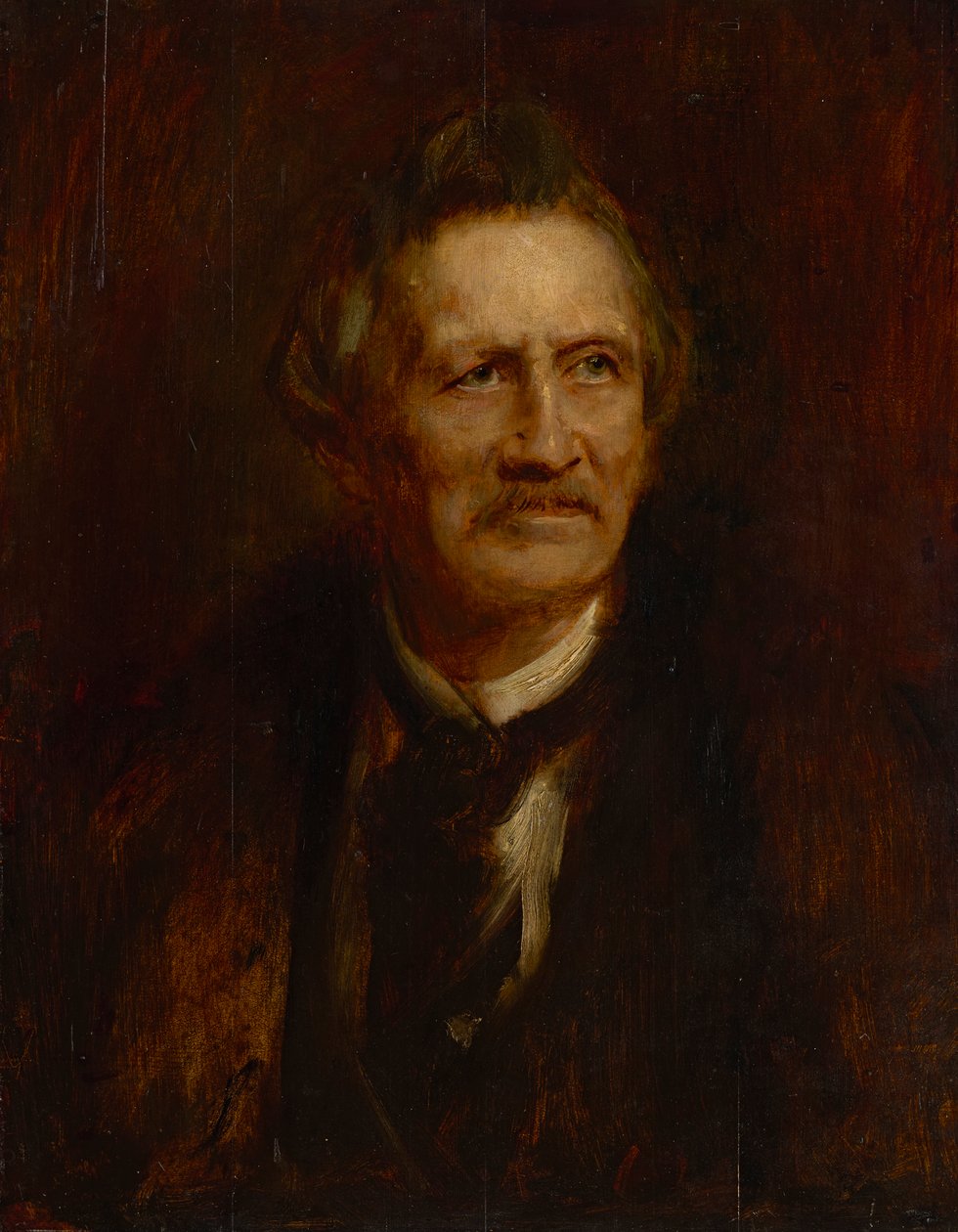 Gottfried Semper autorstwa Franz von Lenbach