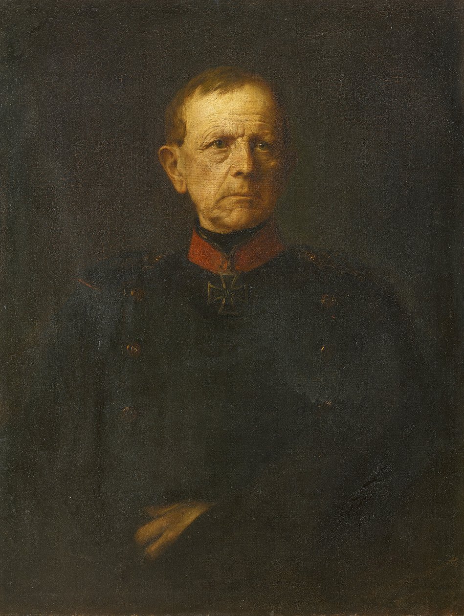 Hrabia Helmuth von Moltke autorstwa Franz von Lenbach