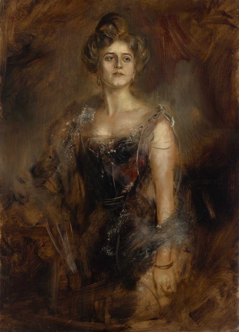 Hubertine Henriette Startz (?) autorstwa Franz von Lenbach