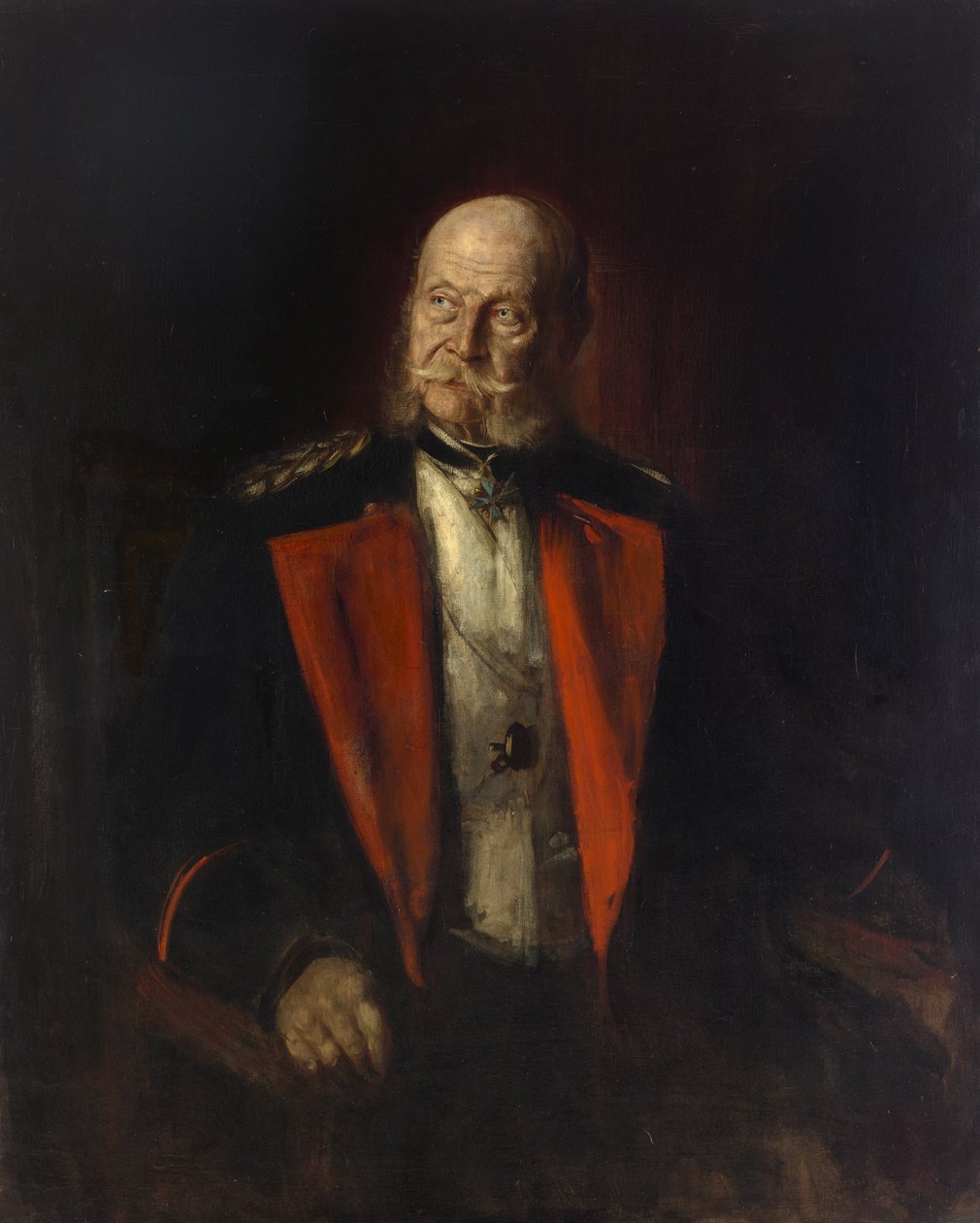 Cesarz Wilhelm I. autorstwa Franz von Lenbach