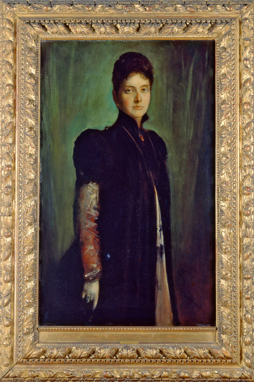 Markiza di Montagliari autorstwa Franz von Lenbach